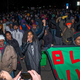 Mica Grimm (center, carrying microphone), a member of Black Lives Matter, leads a march Nov. 20, 2015, near a Minneapolis police precinct to protest the police-shooting death of Jamar Clark. On Nov. 23, 2015, five protesters were shot near this location, and police were looking for three white men believed to be involved.
Stephen Maturen/Getty Images